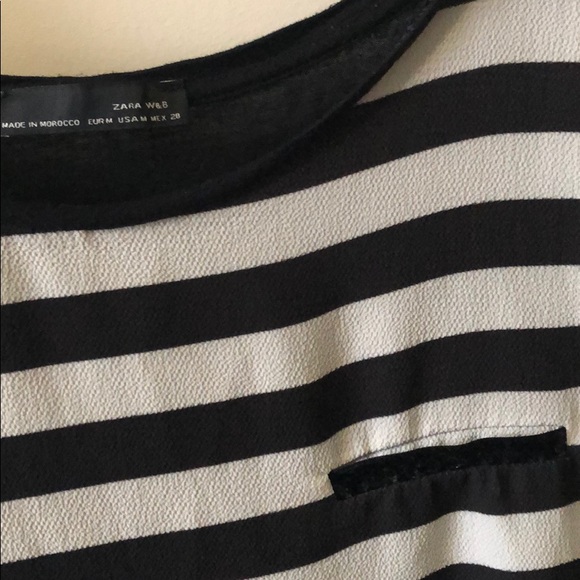 Zara striped top size M - Picture 2 of 5